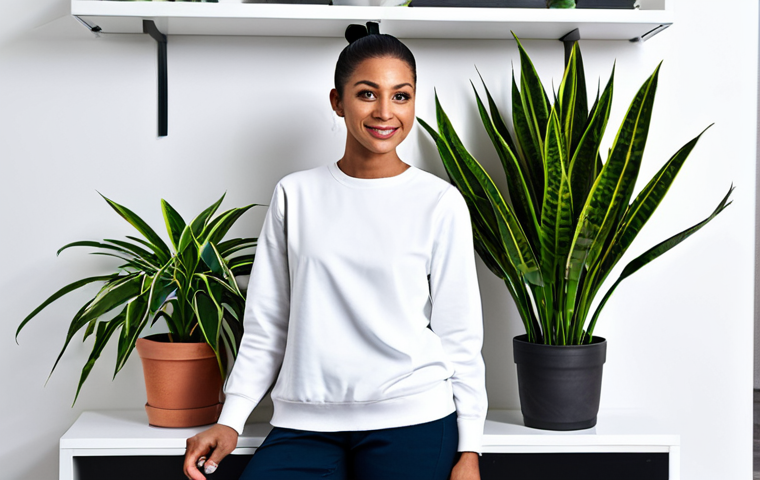반려식물 시장 트렌드 - **Prompt:** A vibrant vertical garden on a home balcony, showcasing diverse small plants in hanging ...
